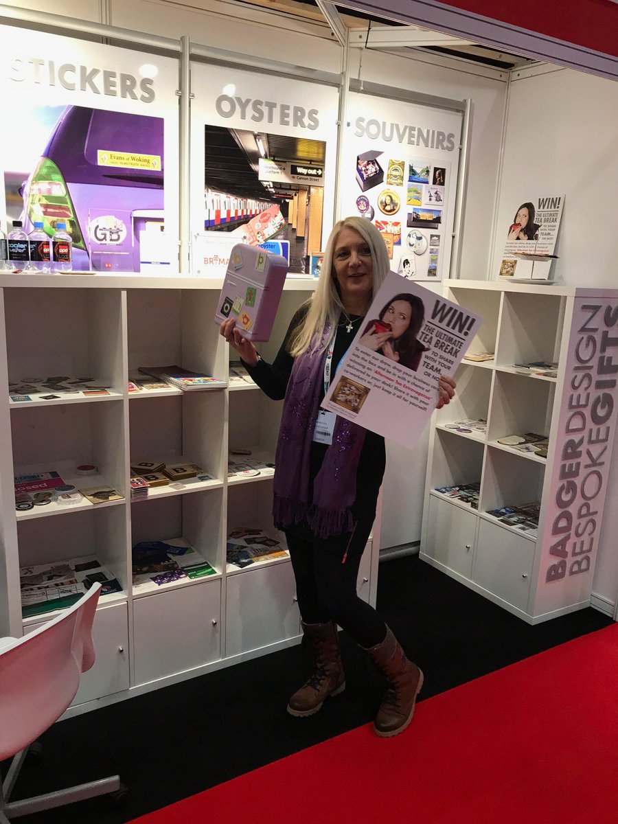 BadgerDesignLtd's tweet photo. We've had our coffee (maybe a little too much!) and we're ready for day 2 of @PPDLIVE_1! Visit us at stand Z15 to see our latest products. #ppdlive https://t.co/jcMw5wdmc0