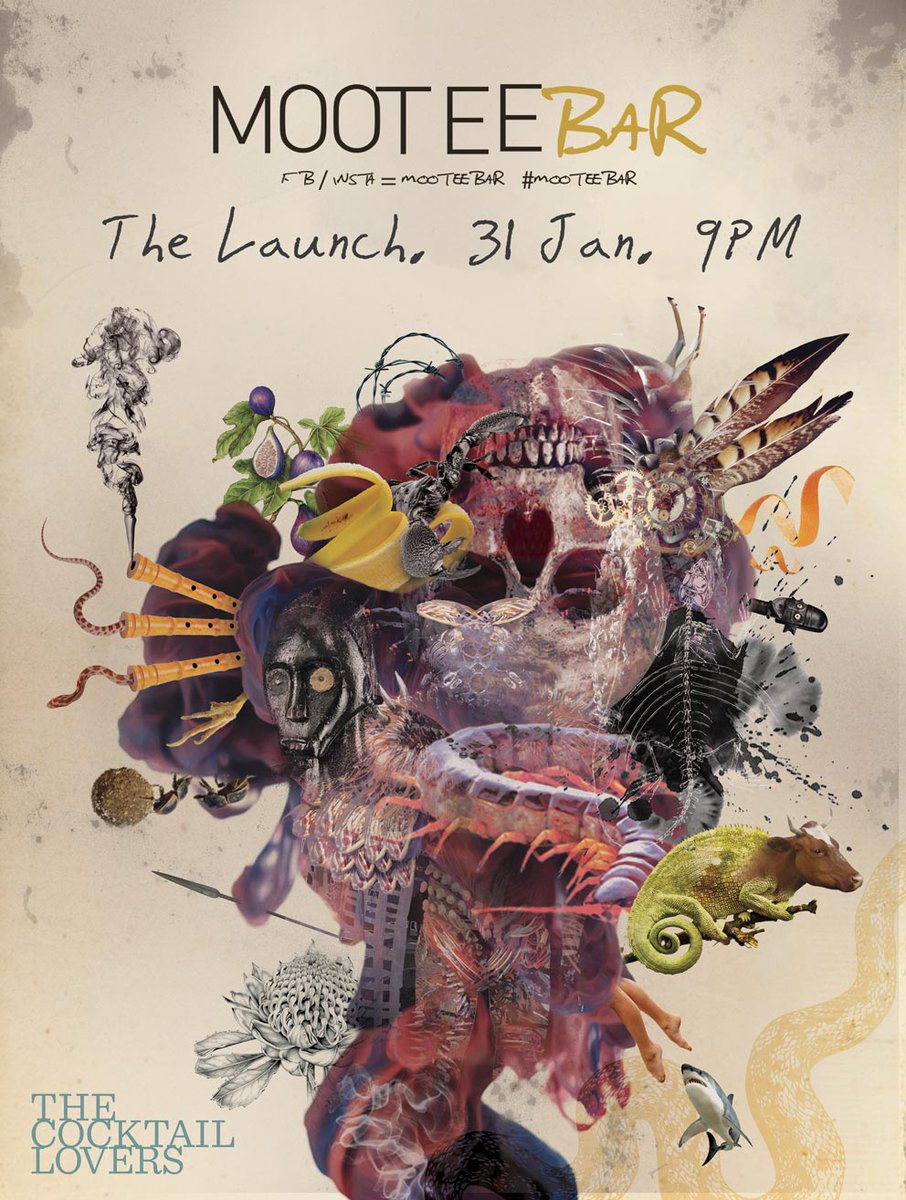 #mooteebar officially launches on 31st Jan 18. #makingmootee #assegai #africanbartender #africanmixology