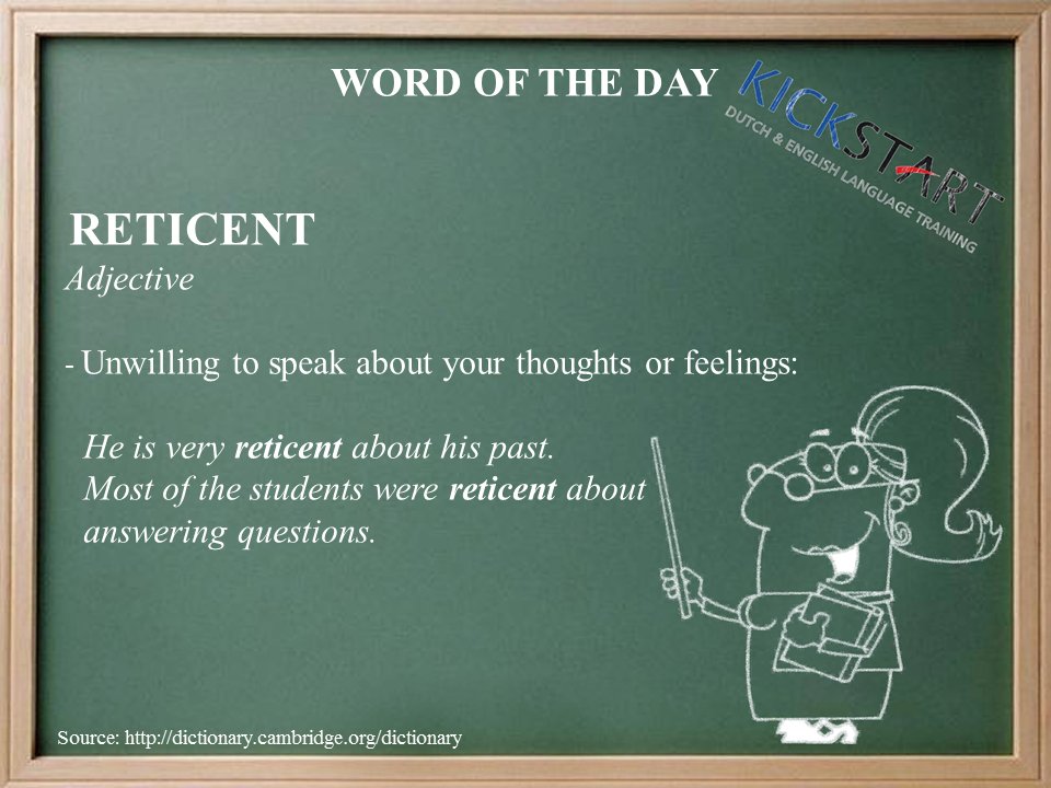 KickstartSchool's tweet photo. Word of the day! #englishvocabulary #wordoftheday #englishschool #kickstartschool https://t.co/LmsdP3RDIS