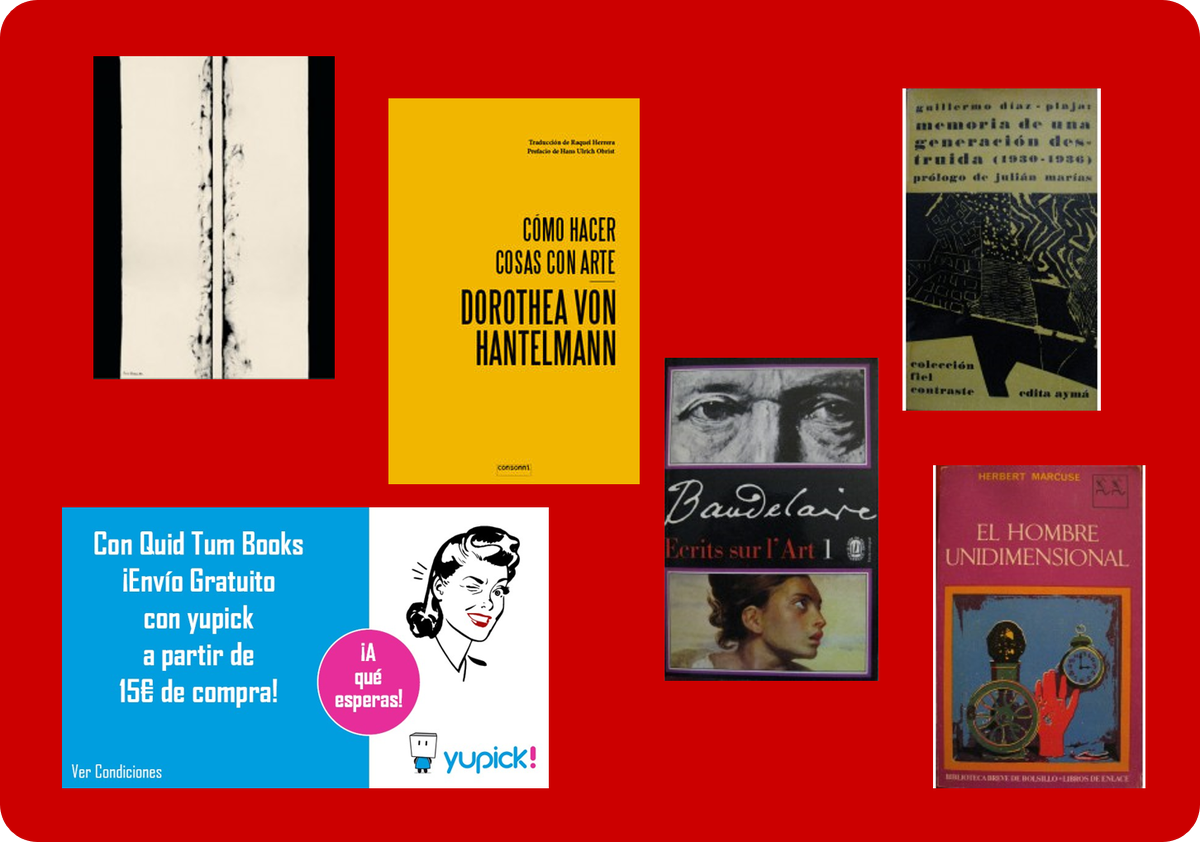 QuidTumBooks's tweet photo. #Novedades de enero con vuestras #LibrerasDeCabecera :) https://t.co/L8phk7Z7sM. Un poco de #ensayo, #Crítica y mucho #ArteContemporáneo para #leer y deleitarse https://t.co/q61yvxs2ZY