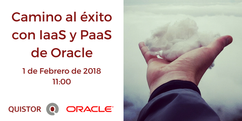 Quistor_ES's tweet photo. Webinar: Camino al éxito con IaaS y PaaS de Oracle. 1 de Febrero a las 11:00 ¡Os esperamos! Inscripción: https://t.co/R9c8ct9Eod @oracle_es https://t.co/7RhvxjWd3F