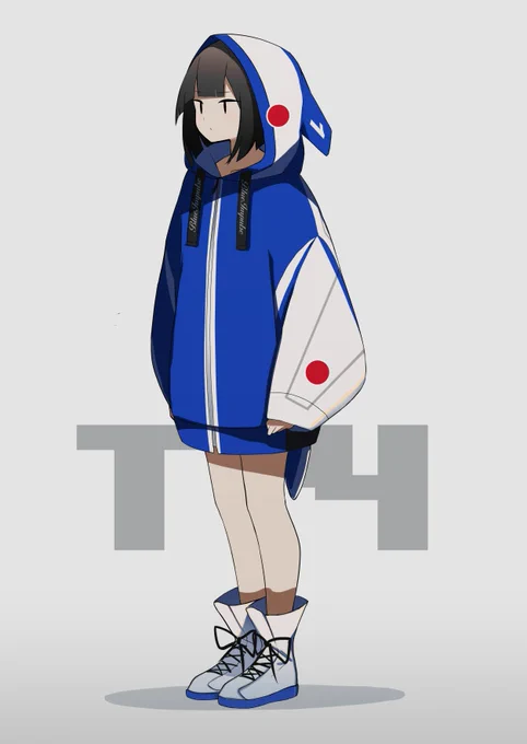 #戦闘機になれるパーカー
要望が多かった曲技飛行隊になれるパーカー(T-4)
ゼッケン選択が醍醐味 