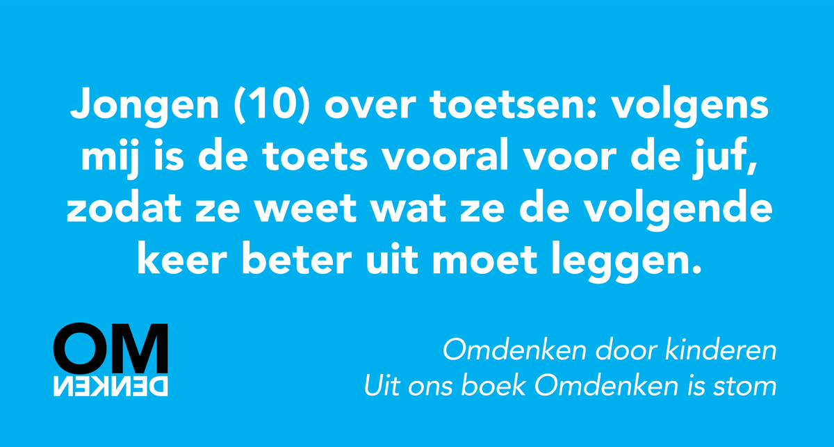 Omdenken's tweet photo. Uit ons boek Omdenken is stom: https://t.co/XE6c9jqoGf https://t.co/mMRg11iLud