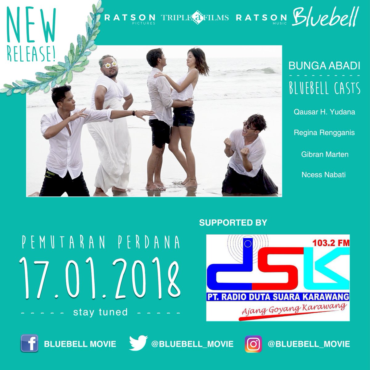 dskfmkarawang's tweet photo. #PemutaranPerdana @bluebell_movie #BungaAbadi @qausarhy @ReginaRengganis @SteveRespati @randyw_md https://t.co/YbdS4XzVjL https://t.co/5Lw77CfO5D