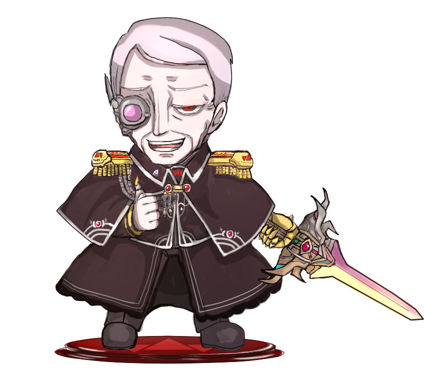 FTさん(@FukutaniT)
FTさんといえばアードラー!なのですが、イザナギさんのようにカッコいいおじさんを描くのも得意そうなので大昔のぴくろぼで初参戦したこのお爺様を…!
ガブリエル・ギレスベルガーと言います( *'艸`) 