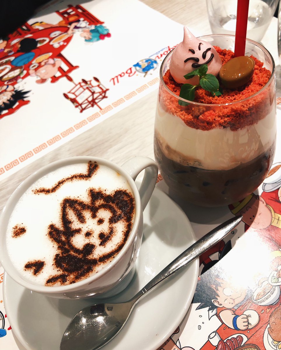 Denise Dragon Ball Cafe In Tokyo