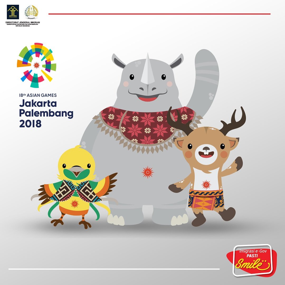 DitJen Imigrasi On Twitter Sahabat Mido Pasti Sdh Tau Dong Dgn Maskot ASIAN GAMES 2018 Yg Terinspirasi Dari Burung Cendrawasih