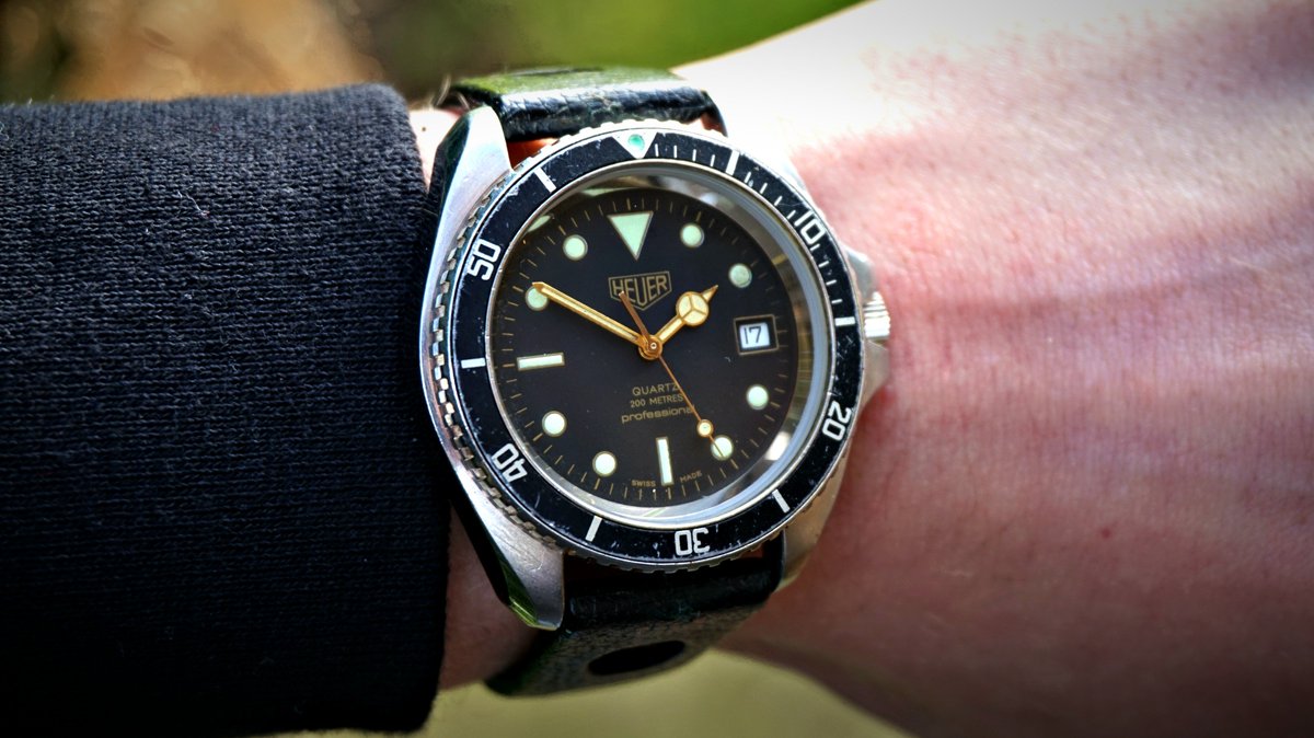 vintage heuer diver
