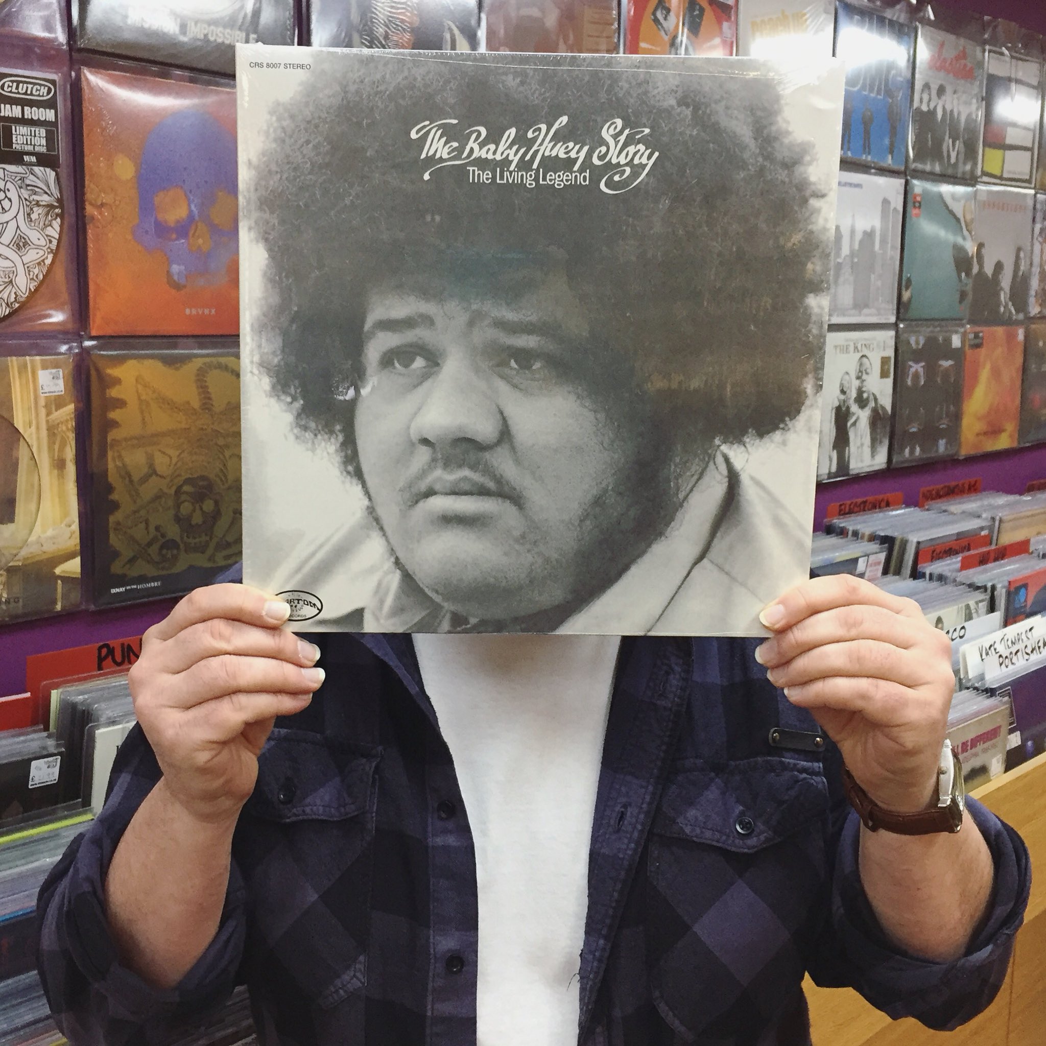 Vinyl Tap Records on Twitter: "STAFF PICK - MARC: Baby Huey - The Baby Huey Story: Living Legend. the racks; the legendary Baby Huey album produced by Curtis Mayfield!