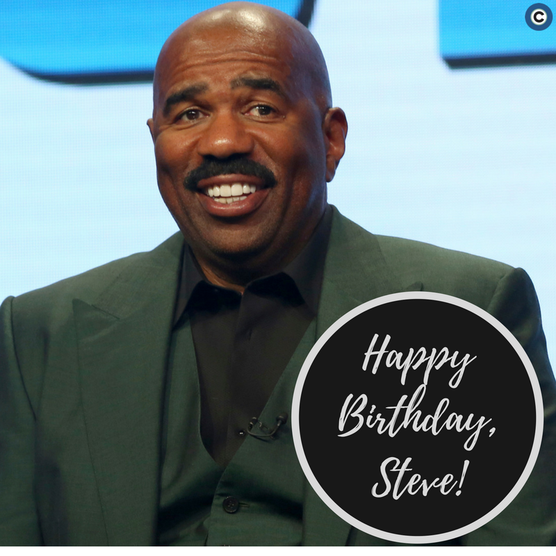 Happy birthday, Steve Harvey! The Clevelander and Glenville High School grad is 61 today.  ( : AP) 