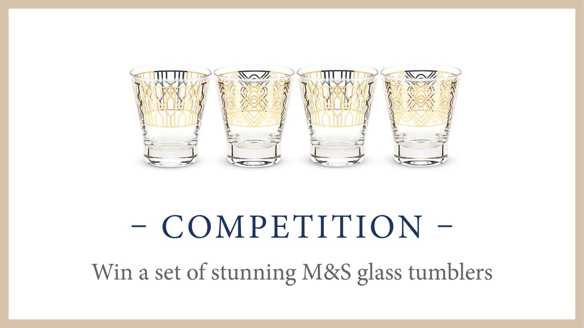 ShawsOfDarwen's tweet photo. Last chance to enter our #JanuaryBlues #competition! Just RT and follow us by 18.01.18 for a chance to #win this beautiful set of Manhattan tumblers https://t.co/4QJhaCxWAG