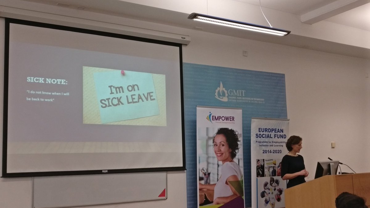 Very interesting service that Mary Finn has developed throughout <a href="/EmpowerHerIE/">EmpowerHer</a> programme. See this problem a lot with my therapy biz <a href="/healthemer/">Emer Carr - Health</a> &amp; long term absenteeism #Empowerher