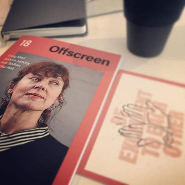 simondetienne's tweet photo. Such a great magazine 👌 If you work in the web industry and you’re on discovering issue 18 of @offscreenmag then you’re 17 times too late already 🤓 #indiemagazine #offscreenmag #magazine #reading #coffeeandreading #disconnect #humanside #technology https://t.co/o7FvVYlQY8 https://t.co/4CBF3EJ3W3