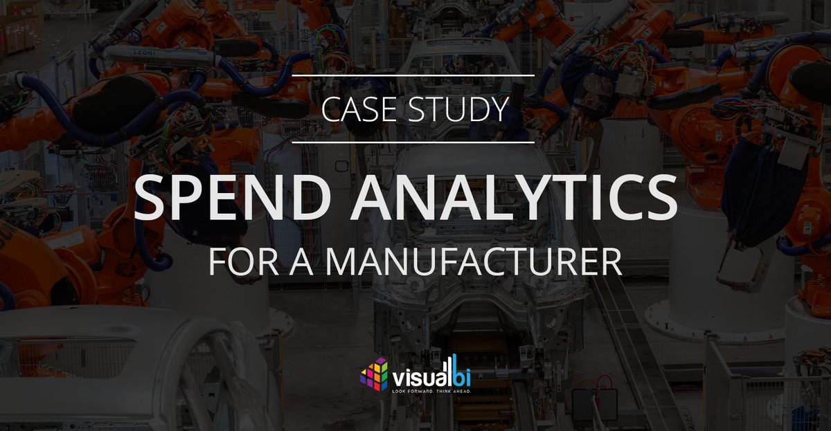 Visual_BI's tweet photo. Here's how #VisualBI implemented a #spendanalytics solution that offered interactive insights by vendor, commodity, plant and geography https://t.co/7DblBYYisI https://t.co/Ilu41A1Juz