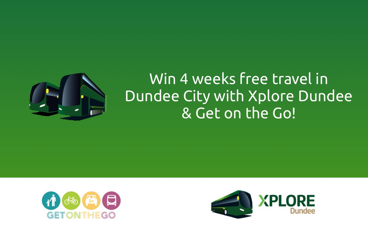 🌟 Competition Time! 🌟

We've teamed up with @XploreDundeeBus to give away 4 weeks free bus travel in Dundee City.

To WIN Simply Like &amp; Retweet this post. Competition closes 14th February 2018.

You can see the full @XploreDundeeBus network map at nxbus.co.uk/files/NXDundee…