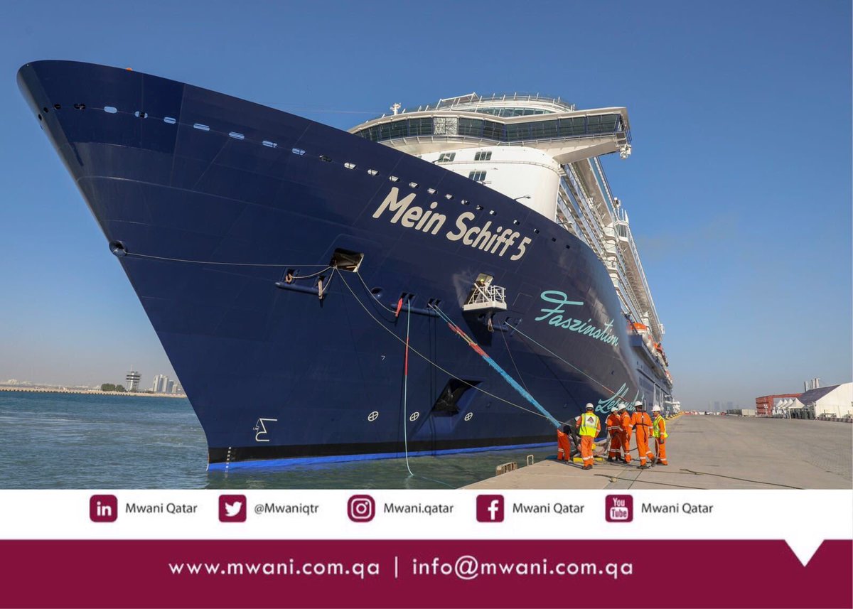 Embajada De Qatar On Twitter Tui Mein Schiff 5 Llegó Hoy A