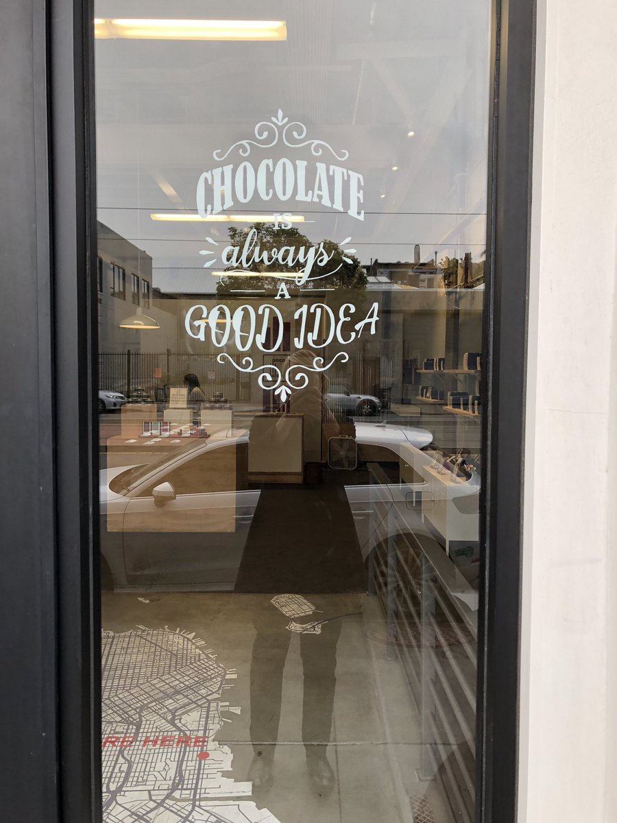 I’ve been to SF many times, but first time in these two ‘hoods: the Outer Mission and Dogpatch. Hello, <a href="/PocoDolceSF/">The Poco Dolce Team</a>.