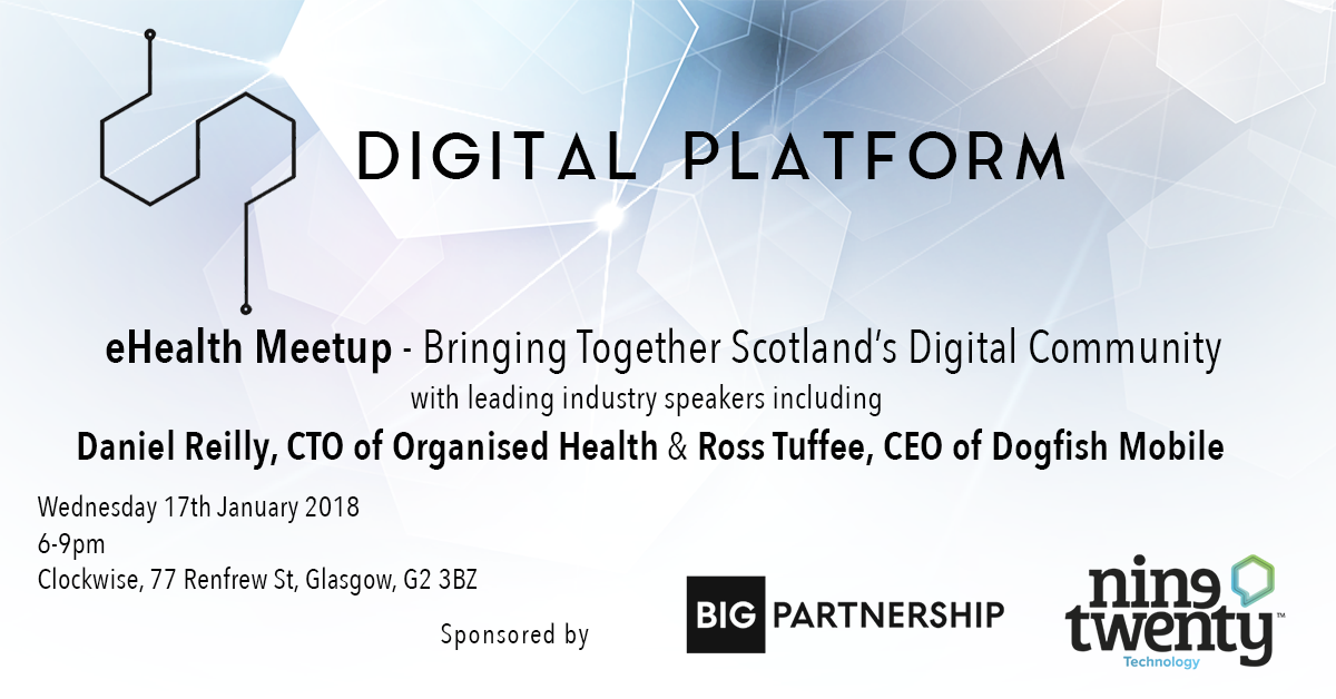 Nin9Twenty's tweet photo. We're not letting a little snow put us off - just to confirm our Digital Platform eHealth meetup this eve with @OrganisedHealth and @dogfishmobile is still going ahead! There's still time to sign up for last minute tickets here: https://t.co/9vH6ITaiEi https://t.co/GiTQfVKT06
