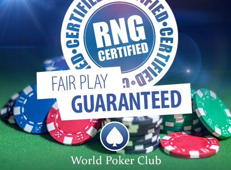 World Poker Club on Twitter: "At the heart every online casino game is its number generator, we are proud to say that #WorldPokerClub is using right! 👍Confirmed by