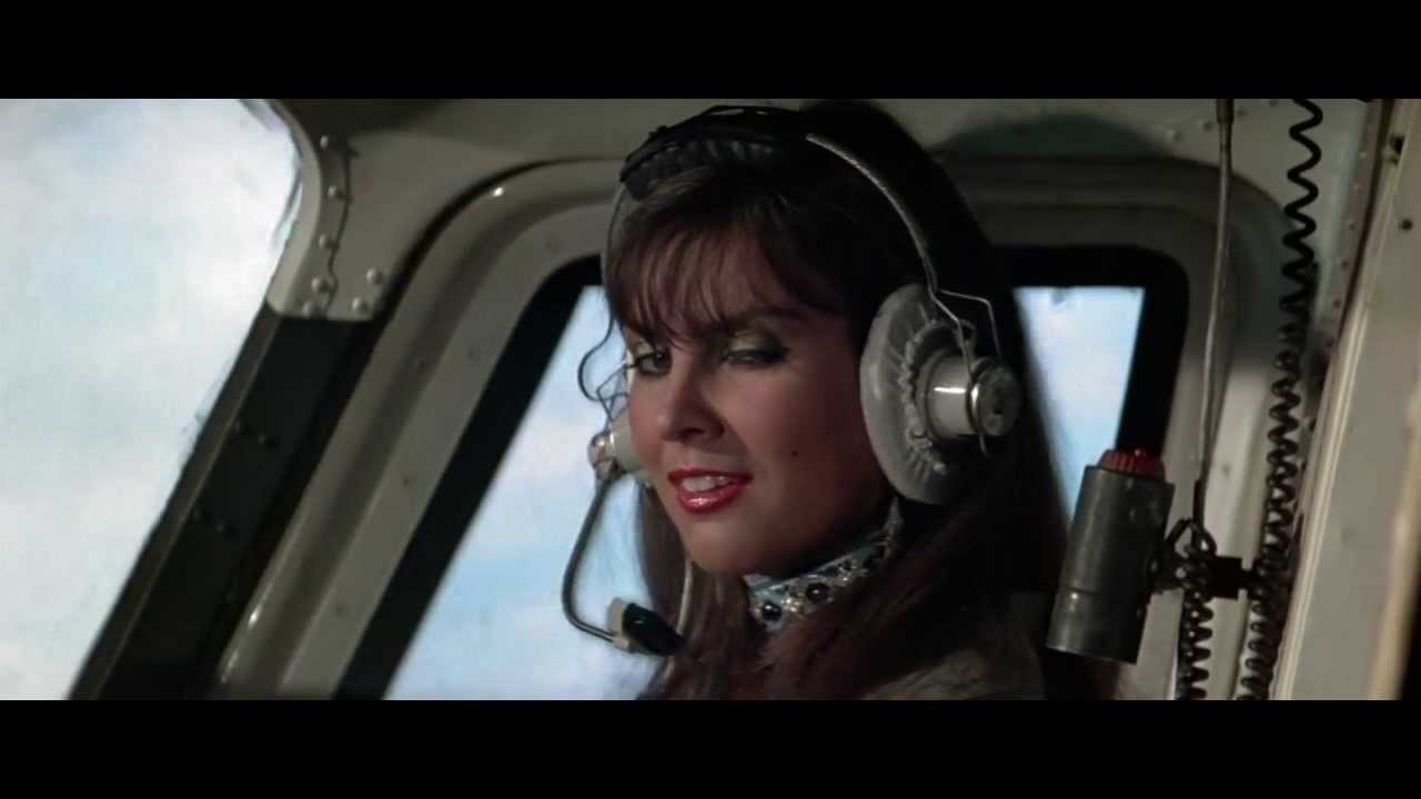Happy birthday to the greatest helicopter pilot in the history of cinema. Caroline Munro, 69 today. 