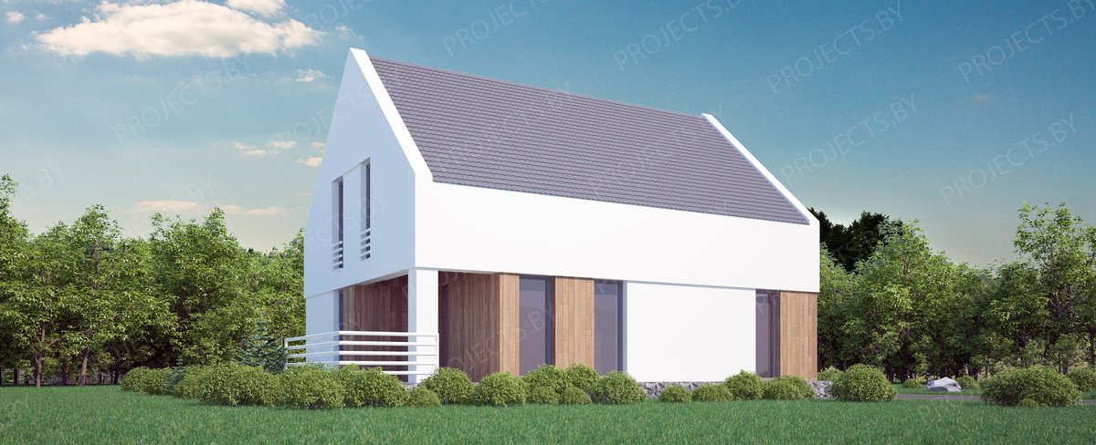 Типовой проект дома  #Architecture #Design #Дизайн #Проект #Коттедж #Архитектура
projects.by/p/C21-mansardn…