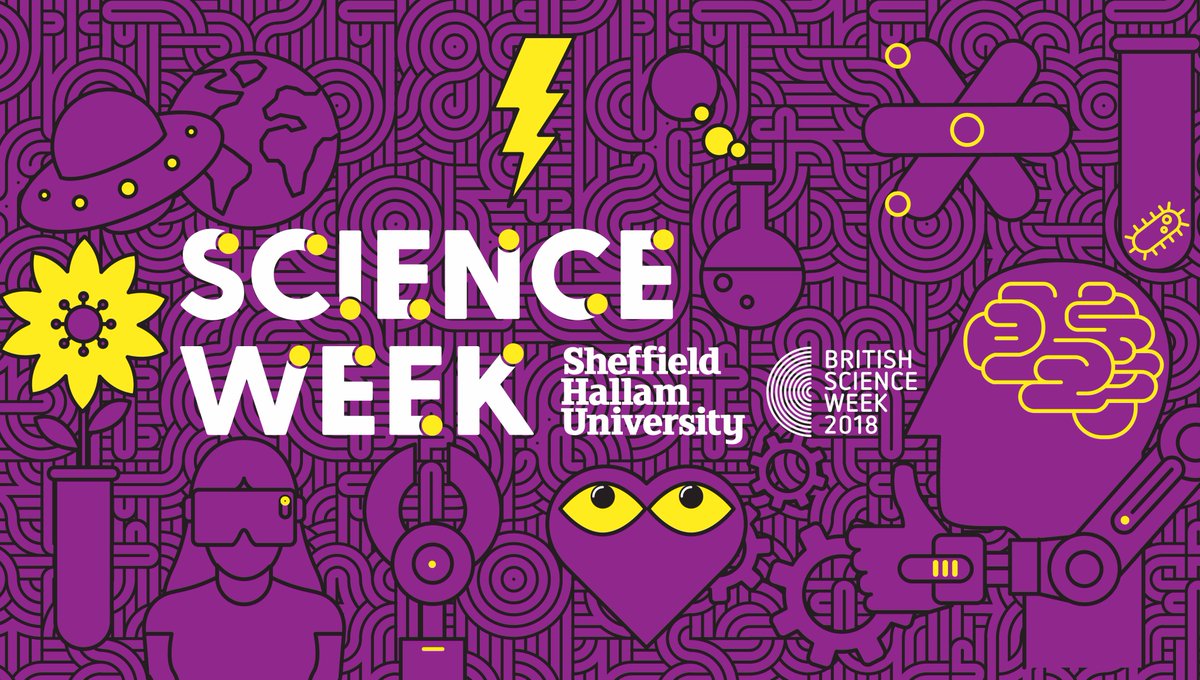 Its happening 😮. The programme for Sheffield Hallam University Science week has officially been launched 🚀
To find out more about the great events we have to offer click the link.  👇👇👇
goo.gl/GZeA99 

Please RT to spread the word #HallamScientists
