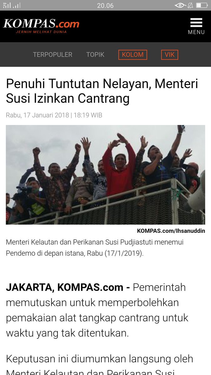 #TerimakasihCakImin

Alhamdulillah, akhirnya perjuangan panglima santri <a href="/cakimiNOW/">A Muhaimin Iskandar</a> dlm mengadvokasi aspirasi para nelayan membuahkan hasil.