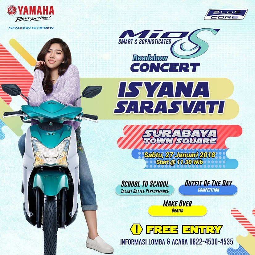 Mau Meet and Greet bareng <a href="/isyanasarasvati/">Isyana Sarasvati</a> ikuti syaratnya di Instagram <a href="/Isyanation_SBY/">Isyanation Surabaya</a> jangan sampai ga dapat tiket yaaa...