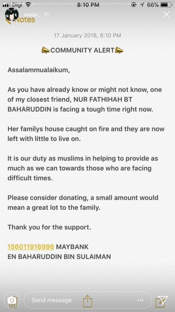 nurulshaaa's tweet photo. Tak boleh tolong banyak, RM 10 pun dah ok. Terima kasih. https://t.co/tVV7HnmY4C