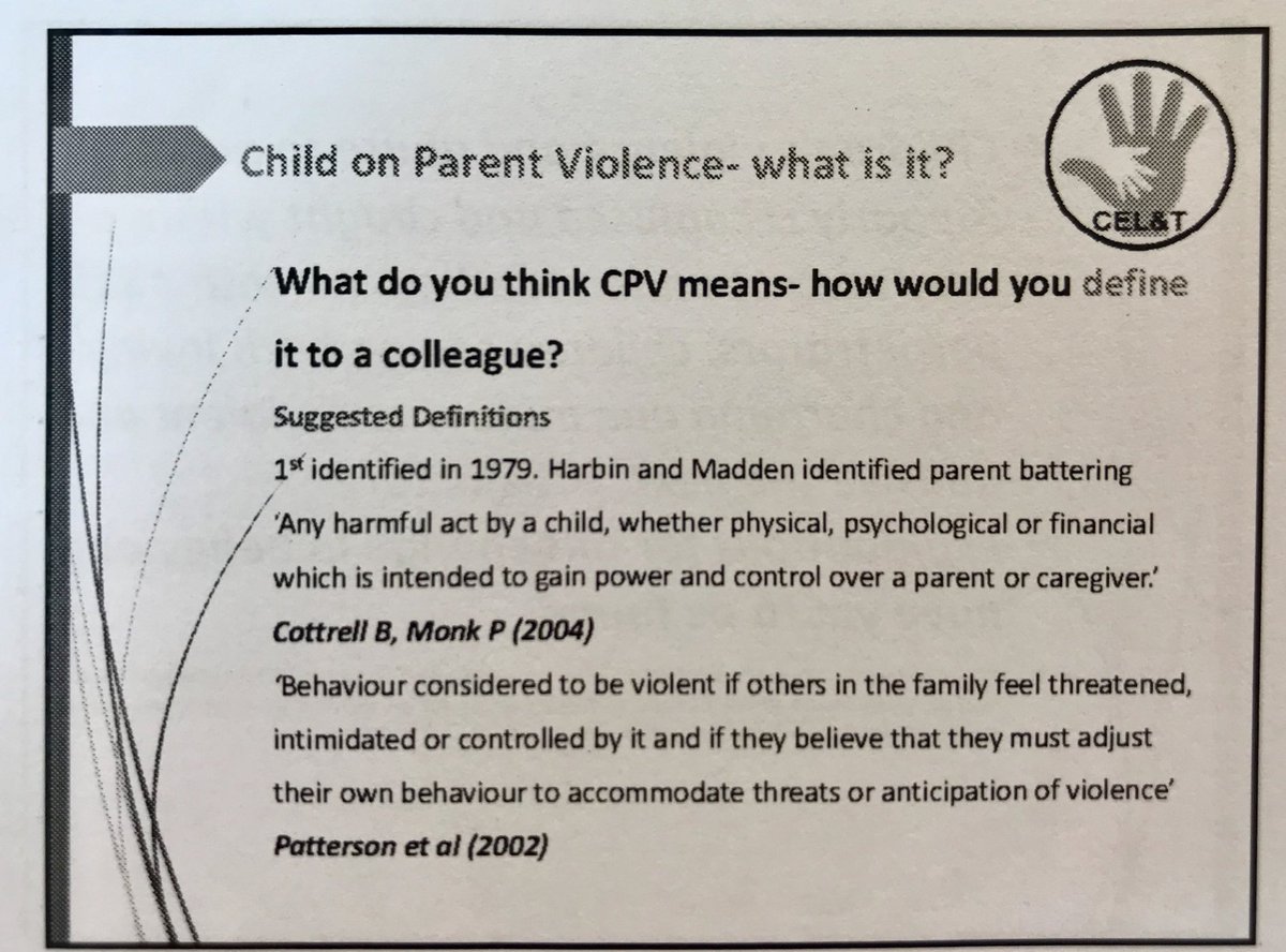 afteradoption's tweet photo. @MrAlCoates @Bridget1057 discussing the challenge of defining child on parent violence #ChildParentAggression #ChildParentViolence #TherapeuticParenting https://t.co/m6GTVweSW1
