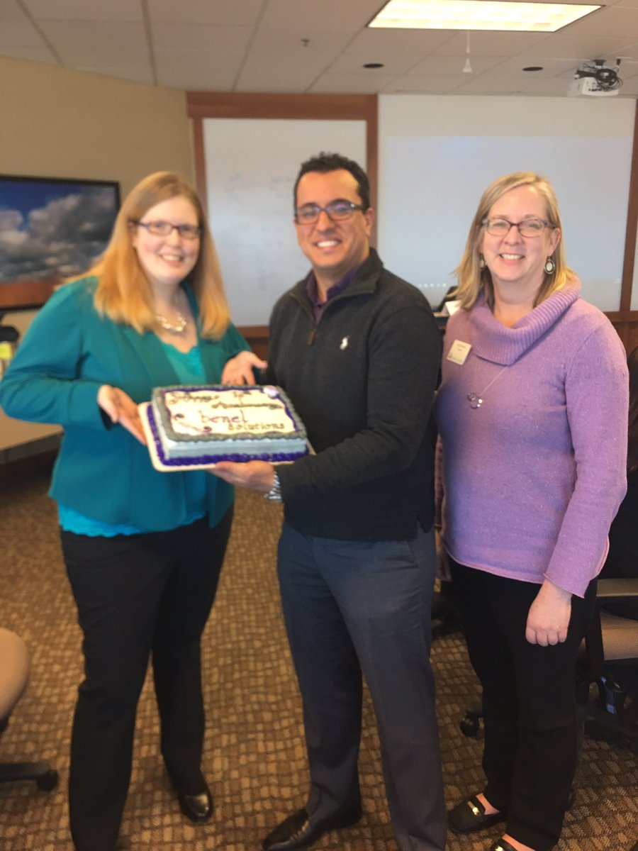 benelSolutions's tweet photo. Thank you @MNCPATweet for the anniversary cake as we celebrate our 4th year anniversary! #4YearAnniversary  #AmazingClient https://t.co/UG3VVugXGV