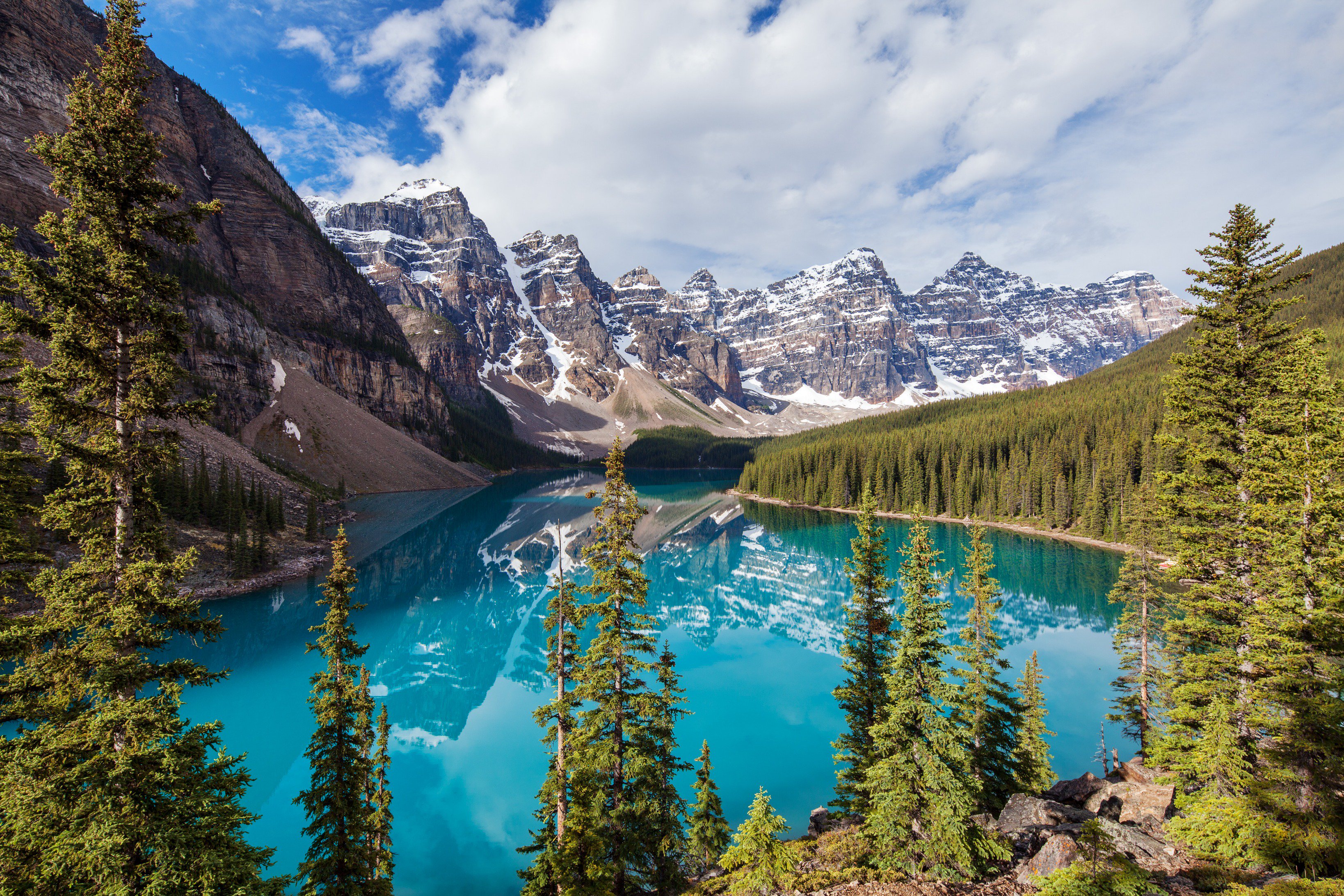 Lake Louise and Moraine Lake