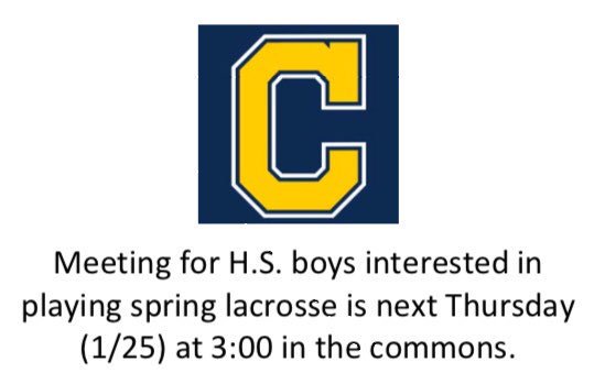 Copley Lacrosse (@copleylacrosse) on Twitter photo 