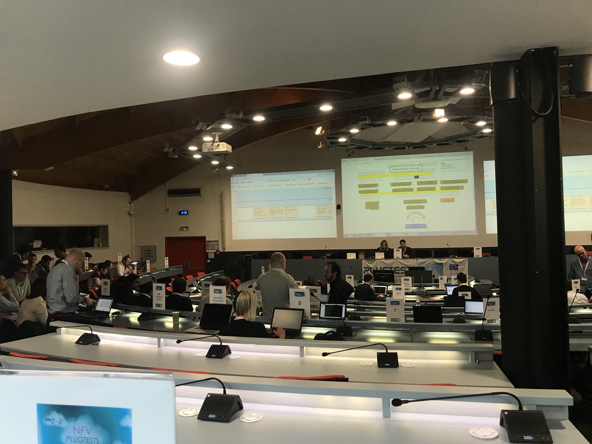 ammy2589's tweet photo. Let’s get virtualised together!
#NFV #OPENSOURCEMANO #OSM #NFVPLUGTEST #OPNFV https://t.co/V8PujXoUXo