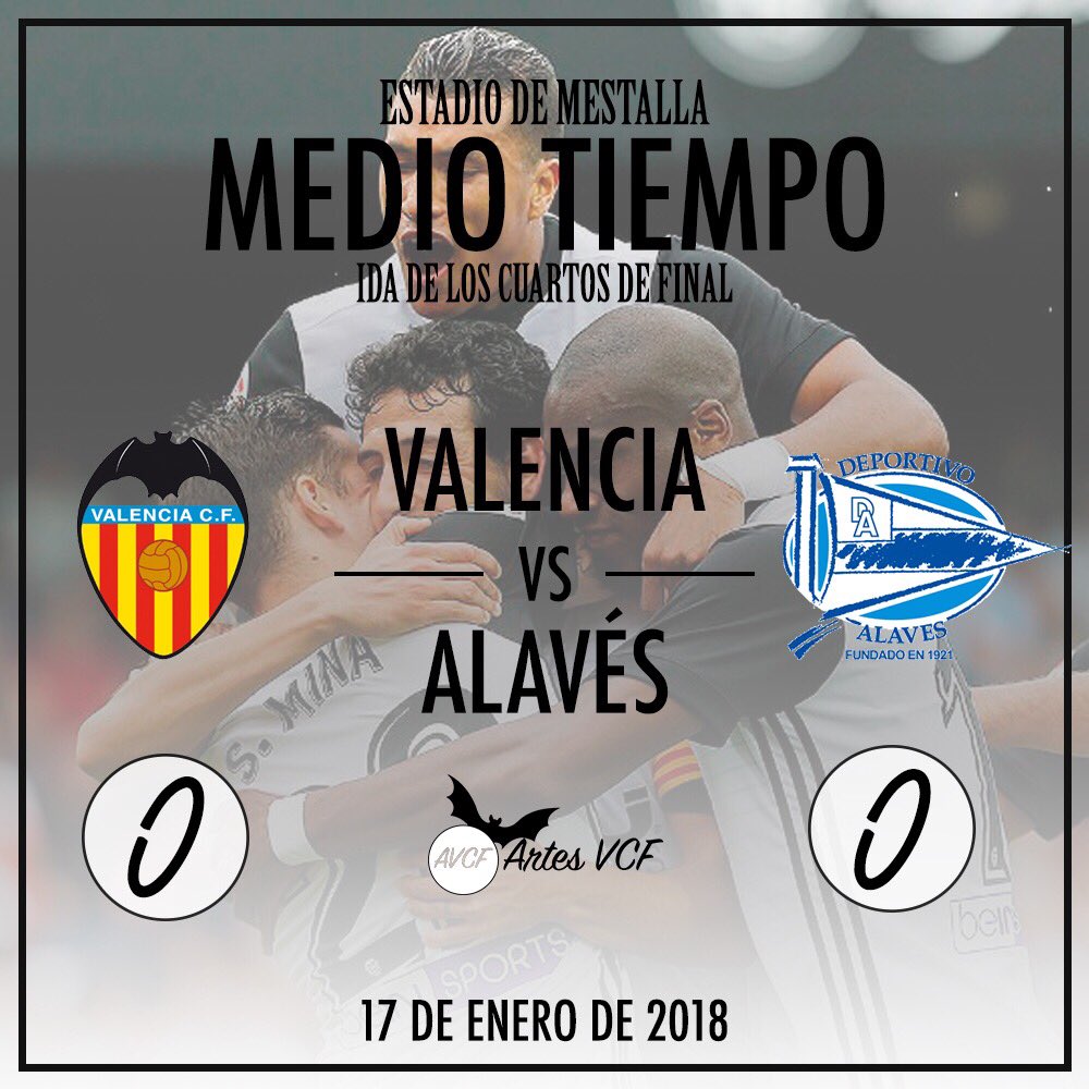 ArtesVCF's tweet image. Medio tiempo sin goles! Vamos Valencia mete un gol!
