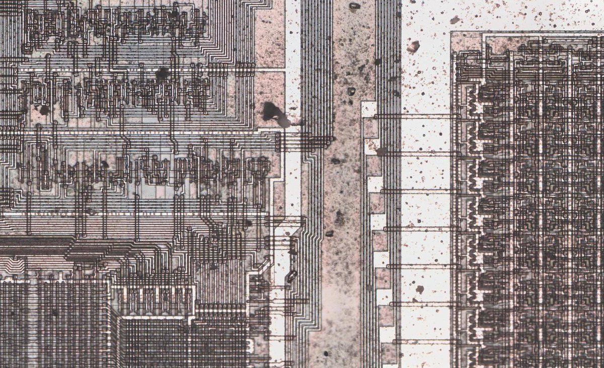kashiokyoiku's tweet photo. #decapsulation #asic #nec #1985 #microchip #caps0ff  https://t.co/UF3d2kjOsa