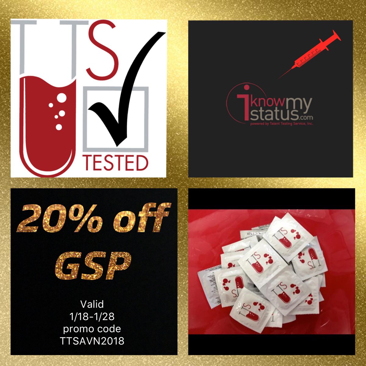 TalentTesting's tweet photo. It’s that time again! Make sure you’re tested before heading out to Vegas! 20% discount with promo code: TTSAVN2018 #iknowmystatus #teamNorthridge #teamVegas #teamMiami #teamOakland #bereadytowork #staytested https://t.co/ihgUvzTn4k