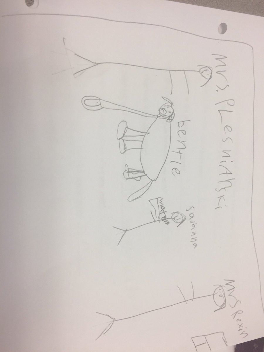 mrspGOALS's tweet image. A students drawing of what was happening in Math today!!! Awesome learners!!!🐾🐶🐾#EIPS #learninghandson