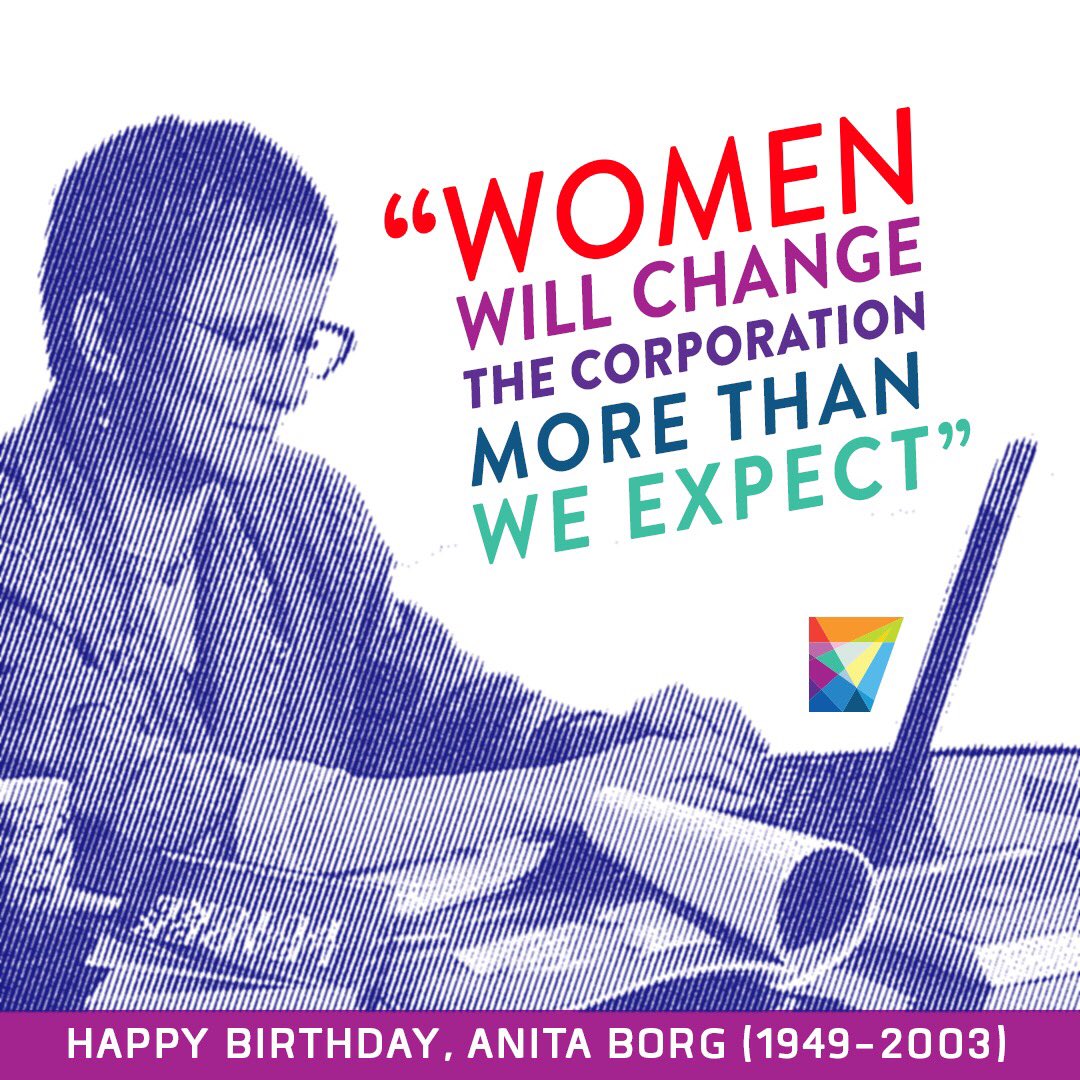 Happy Birthday Anita Borg!!  