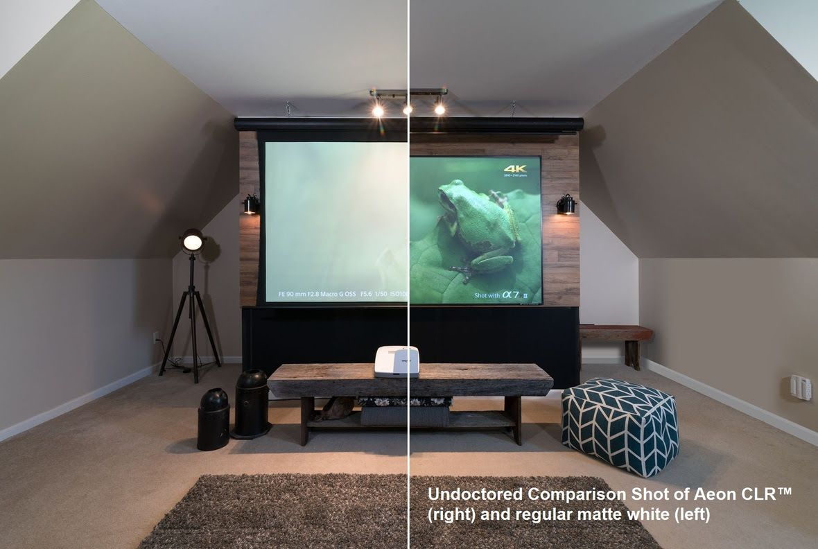 Elite Screens will be at CES 2018 showing its latest concepts in Ceiling and Ambient Light Rejecting projector screens. take a look at this video and see how Elite's ALR materials perform in an actual living space under normal room lighting conditions. buff.ly/2Eb9C3p