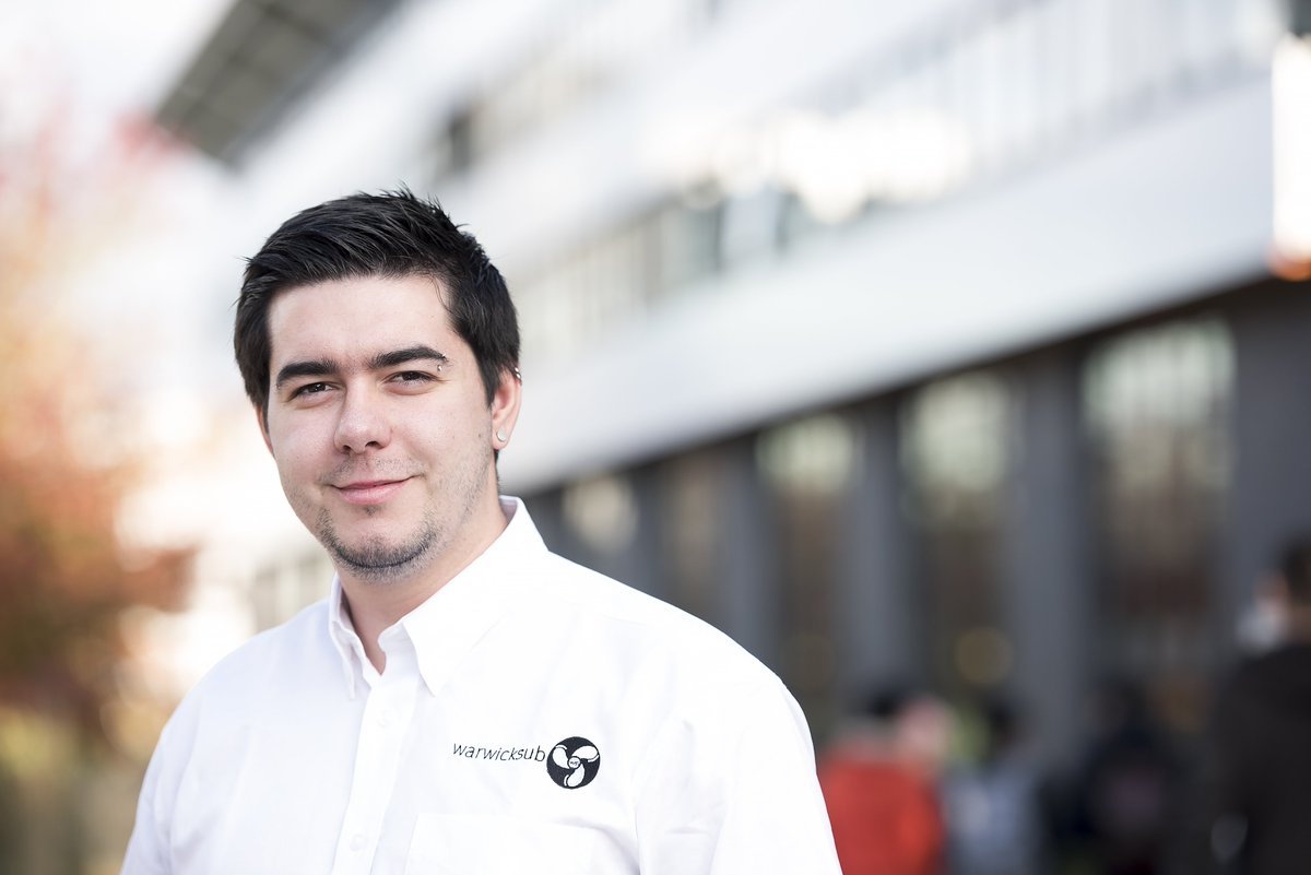 Introducing Denys Ilyushenko
In my spare time I: instruct SCUBA diving and play underwater hockey! 
The soundtrack to my life would be: Scatman - Mark 'Oh
My party trick is: Can drink a pint through a snorkel while doing a handstand! 
Full Bio: goo.gl/SMUzP3