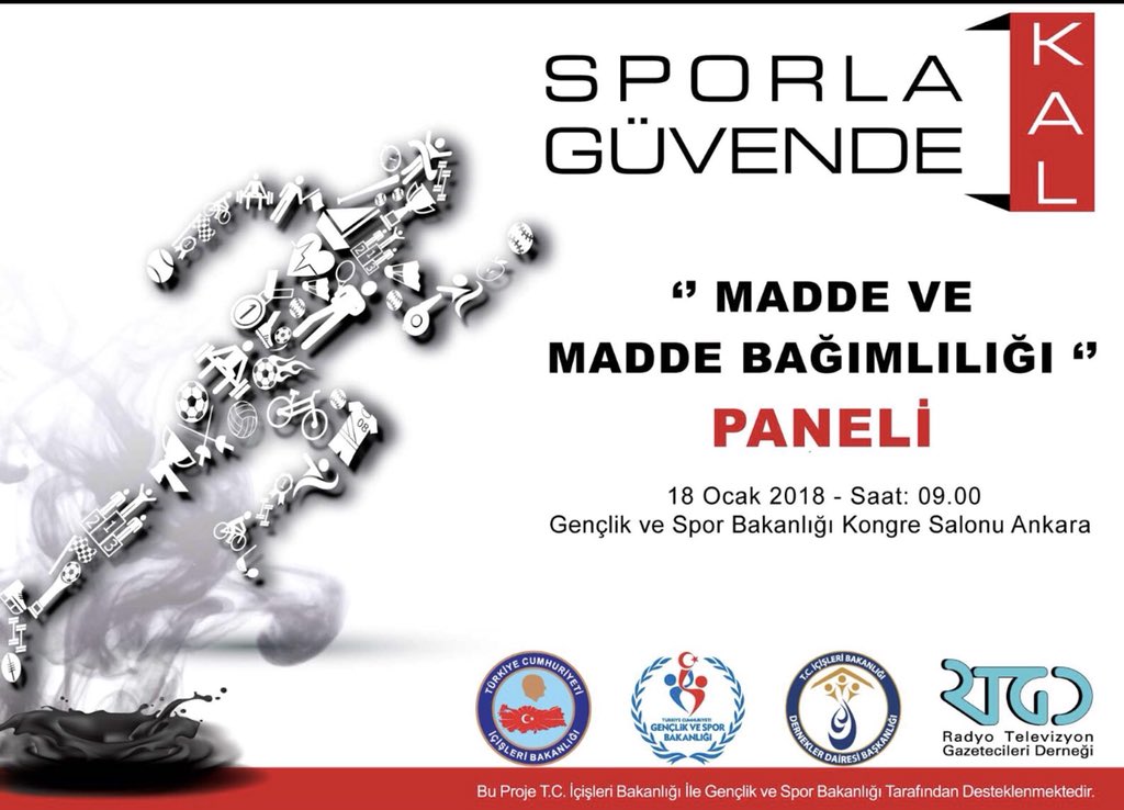 sebnembursali's tweet photo. @rtgd_sosyal olarak Madde ve madde Bağımlılığı ile mücadele konulu @gencliksporbak ve @TC_icisleri ile ortak panelimiz 18 Ocak Perşembe saat 9.30’da.. #rtgd #derneklermasası #içişleribakanlığı #gençliksporbakanlığı #sporlakalgüvendekal https://t.co/ZRaIE8t0T0