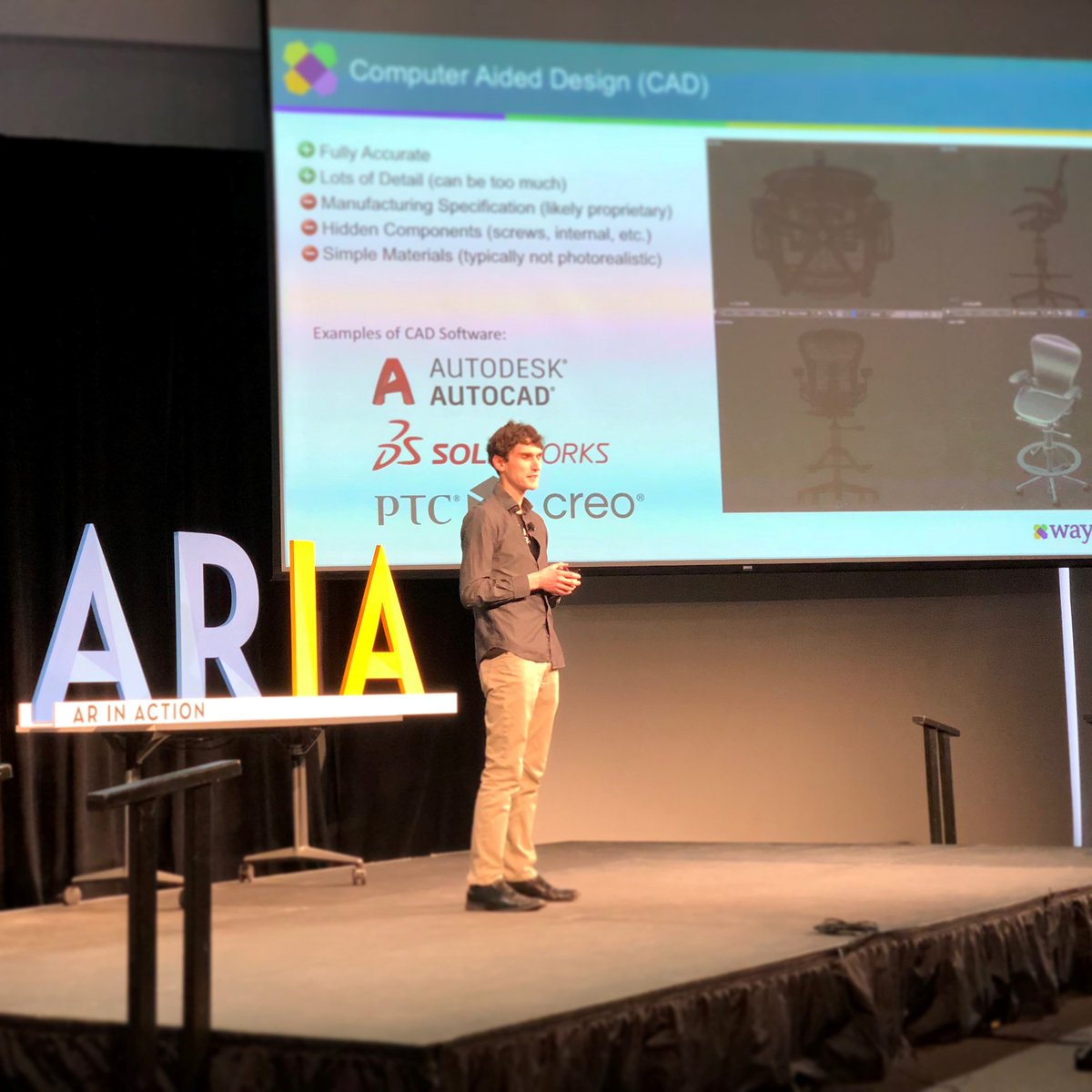 wayfairatwork's tweet photo. .@MikeFesta joins @ARinACTION to share how @wayfair has become a leader in the #AR space #ARinACTIONMIT https://t.co/8P3F6wVyx4