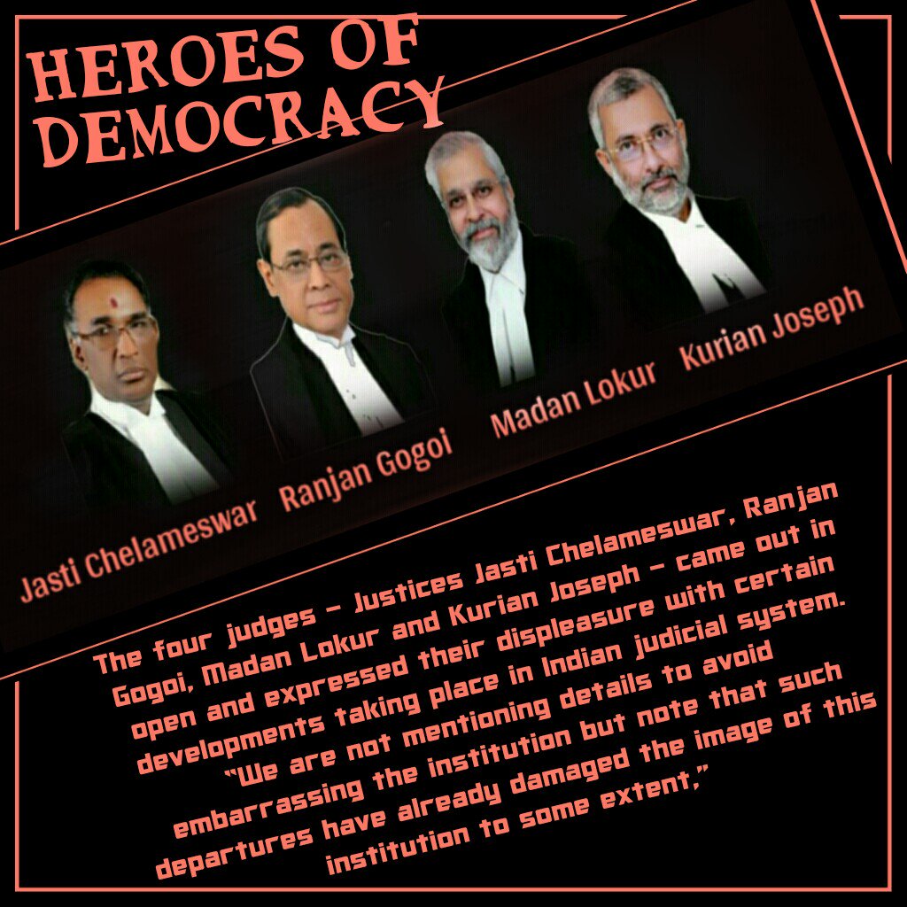 rakesh12251's tweet photo. #लोकतंत्र_के_शूरवीर है  चारो जजो ने सत्य बोला ,आत्मा की आवाज सुनी शूरवीर जज बहुत कम है देश म न्यायलय मे जयादातर तो तारीख प��� तारीक मिलती हैे,संत रामपाल जी महाराज ने भी सत्य लिखा न्यायलय केे भरषट जजो पर किताब लिखी, न्यायालय की गिरती गरिमा, भरषट जज कुमार्ग पर #NirbhayasOfHaryana https://t.co/1LXJXFgLuF