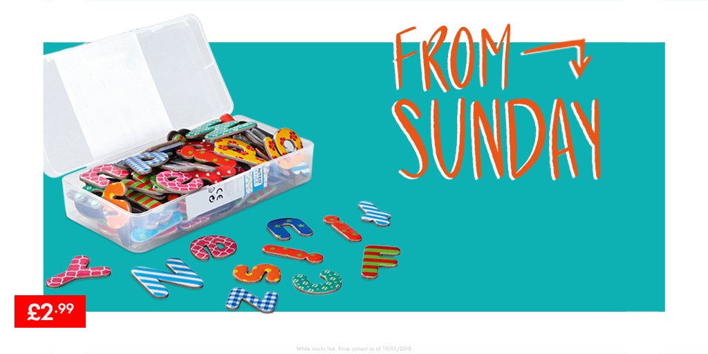 lidl alphabet magnets