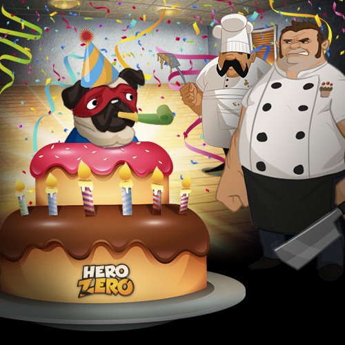 PlayHeroZero's tweet photo. HAPPPY BIRTHDAY TOO UUUUSSS ❤ ❤ ❤ 6 years YAAASSS!! 🎂 #BDAYTODAY #celebrate https://t.co/J1YyY61qFm
