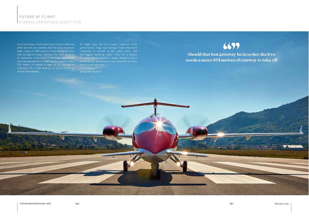 "Imagine you’re James Bond, making a fast getaway from the scene of a hair-raising hit job…” Only in the <a href="/AvantiEVO/">Avanti EVO</a> #PrivateJet #flygreen #aviation