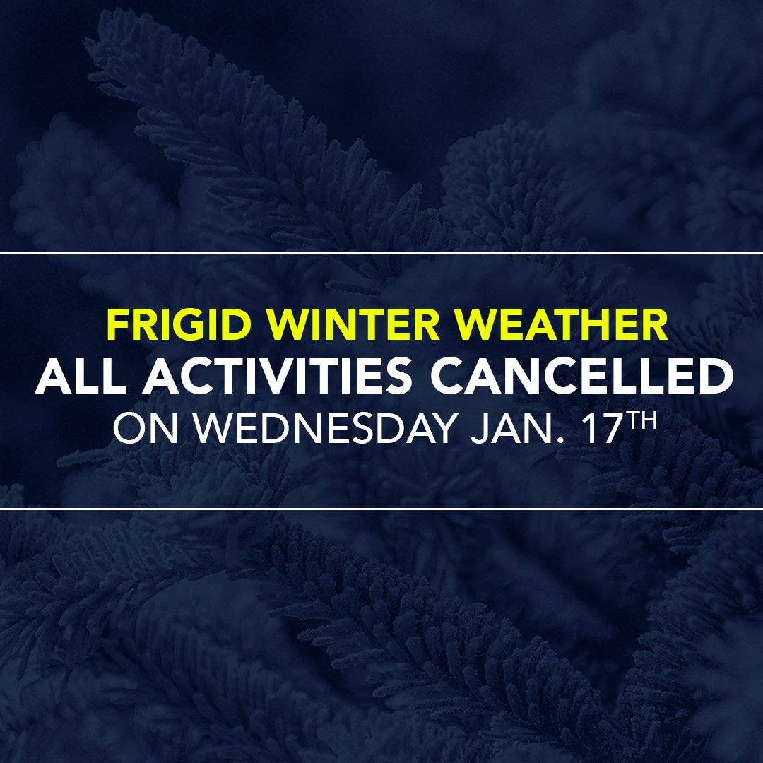 Go play in the snow! See y’all Sunday! #NoWedPM