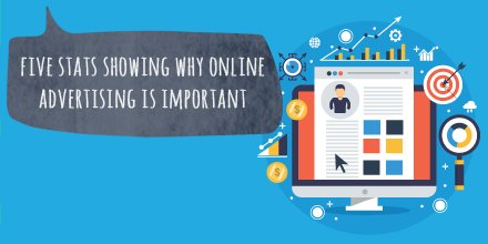 Check out these five statistics highlighting why online advertising is so important and why it should be a key component of your marketing plan: trib.al/CAsp1eX #WednesdayWisdom #OnlineAdvertising