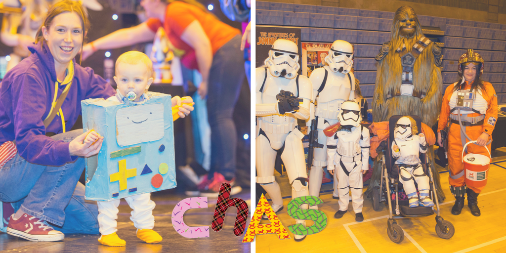 If you love sci-fi, and want to help #KeepTheJoyAlive for children with life-shortening conditions across Scotland, then why not head down to #CapitalSciFiCon on 3 & 4 Feb? All proceeds to CHAS! Book your tickets now: bit.ly/2tm5wV7 #StarWars